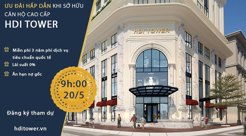 Dự án HDI Tower - 55 Lê Đại Hành